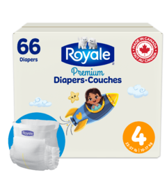 Royale Baby Diapers Club Box Size 4