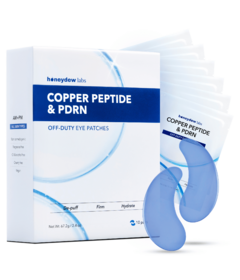 honeydew labs GHK-Cu Copper Peptide & PDRN Off Duty Eye Patches
