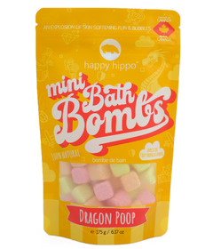 Happy Hippo Bath Co. Mini Bath Bombs Dragon Poop