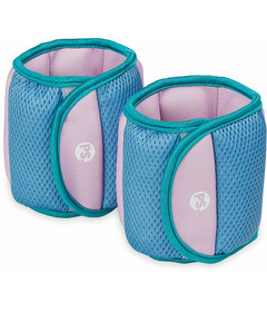 POPSUGAR Soft Wrist & Ankle Weights - 2.5LB Pair - Periwinkle/Lilac