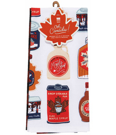 Now Designs By Danica Maple Syrup Dishtowels Set