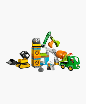 Lego Duplo ensemble de jeu, chantier de construction