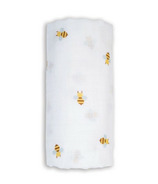 Lulujo Baby Swaddle Blanket Muslin Cotton Bees