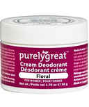PurelyGreat Cream Deodorant for Women Floral