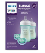 Coffret cadeau biberon Philips AVENT Natural Baby Teal