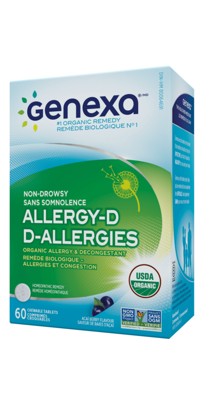 Buy Genexa Allergy-D at Well.ca | Free Shipping $35+ in Canada