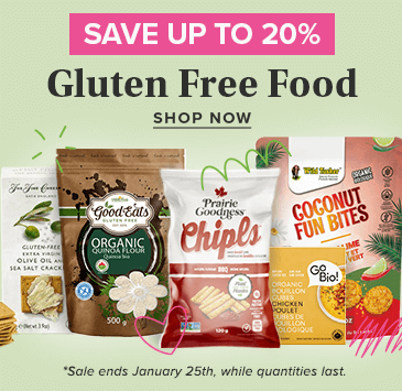 Save up to 20% on Gluten Free Food