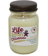 Serendipity Candles Life Is Short Eat The Christmas Cookies