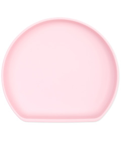 Bumkins Silicone Grip Plate Pink