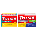 Ensemble Tylenol pour le soulagement de la toux, de la toux et de la grippe