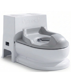 Upseat Ergonomic 3 in 1 Potty Set Gray/White