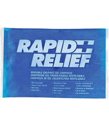 Rapid Relief Reusable Hot/Cold Gel Compress 4x6 Inches