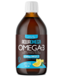  AquaOmega High EPA Omega-3 Fish Oil Lemon