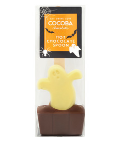 Cocoba Milk Hot Chocolate Spoon with Ghost