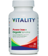 Fer + Spiruline biologique Vitality Power