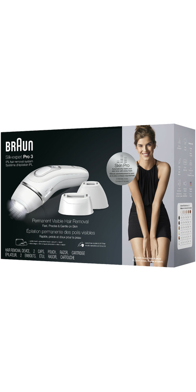 Braun  Silk-expert Pro 3 IPL Long Term Hair Removal Device