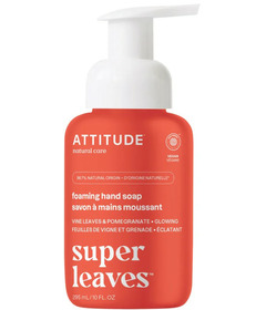 image of ATTITUDE Super Leaves Foaming Hand Soap Vine Leaves & Pomegranate with sku:162565