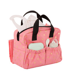 image of LullaBaby Diaper Bag & Accessories for Baby Doll with sku:335096