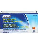 Option+ Comprimés d'Ibuprofène 200mg