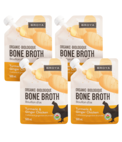 Broya Bone Broth Turmeric & Ginger Chicken Bundle