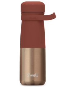 S'well Traveler Two Tone Maroon Pyrite
