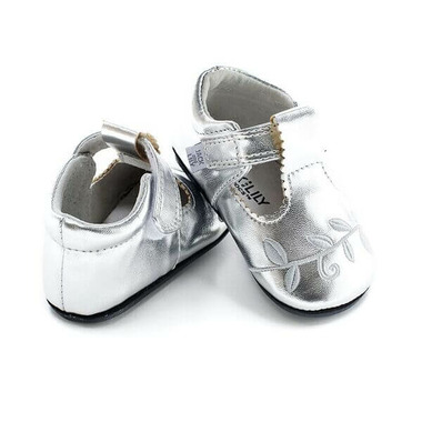 Buy Jack & Lily My Mocs Scallop T-Strap Ivy Silver at Well.ca | Free ...
