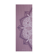 GAIAM 5mm Printed Yoga Mat Violet Blush