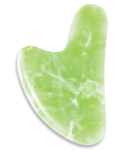 Happy accessoire gua sha en forme de cœur en jade