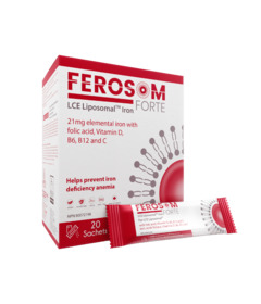 Ferosom Forte LCE Liposomal Iron Sachets