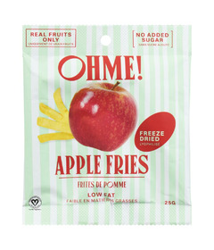 OHME! Freeze-Dried Apple Fries
