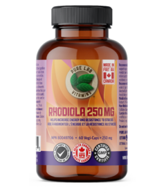 Pure Lab Vitamins Rhodiola 250mg