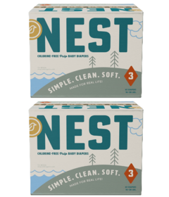 Nest Chlorine-Free Baby Diapers Bundle