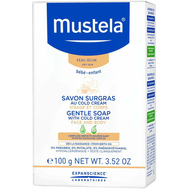 mustela gentle soap with cold cream