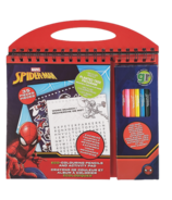 greenre Spiderman Marvel Spiderman Crayons de couleur écologiques et bloc d'activités
