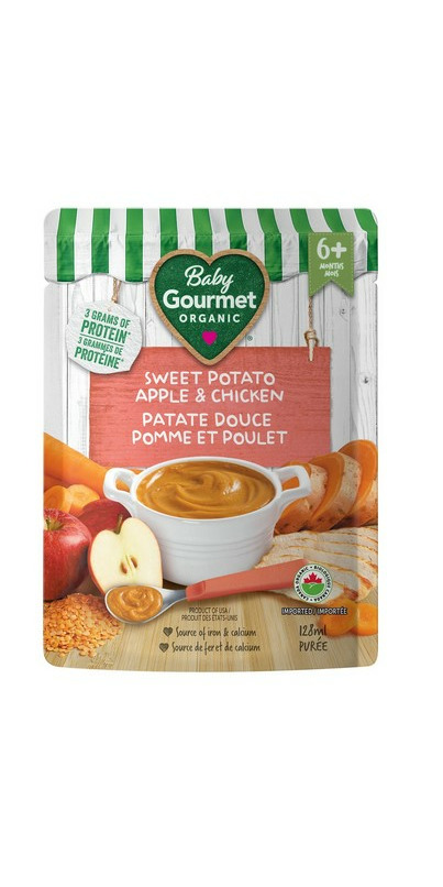 Buy Baby Gourmet Sweet Potato, Apple & Chicken Baby Food at