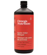 Vinaigre de cidre de pomme biologique Omega Nutrition 