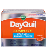 Vicks DayQuil Complete Cold & Flu Liquid Capsules
