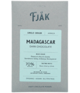 Fjak Madagascar Dark Chocolate Bar 70% Cocoa