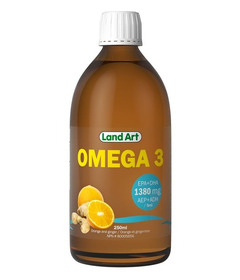 Land Art Omega 3 Liquid Orange
