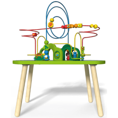 hape bead maze table