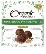 Organic Traditions Energy Bites Menthe Chocolat 