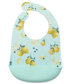 Loulou Lollipop Silicone Bib Lemon Squeezy