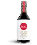 San-J Tamari Sauce soja sans gluten à teneur réduite en sodium en grand format
