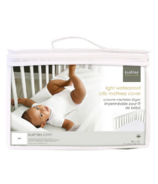 Kushies Waterproof Crib Mattress Protector White