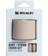 Stanley The Quencher Tumbler Boot + Straw Cover Sand