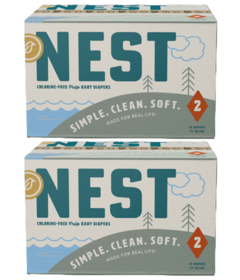 Nest Chlorine-Free Baby Diapers Bundle