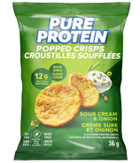 Pure Protein Popped Crisps Sour Cream Onion