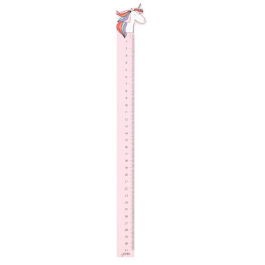 Buy Yoobi 12 Inch Unicorn Ruler Pink Unicorn At Well.ca 