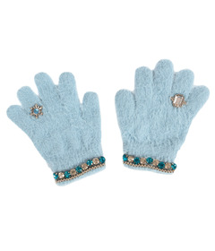 Great Pretenders Boujee Bijou Gloves Light Blue