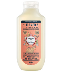 Mrs. Meyers Clean Day 3n1 Dog Shampoo & Conditioner White Peach